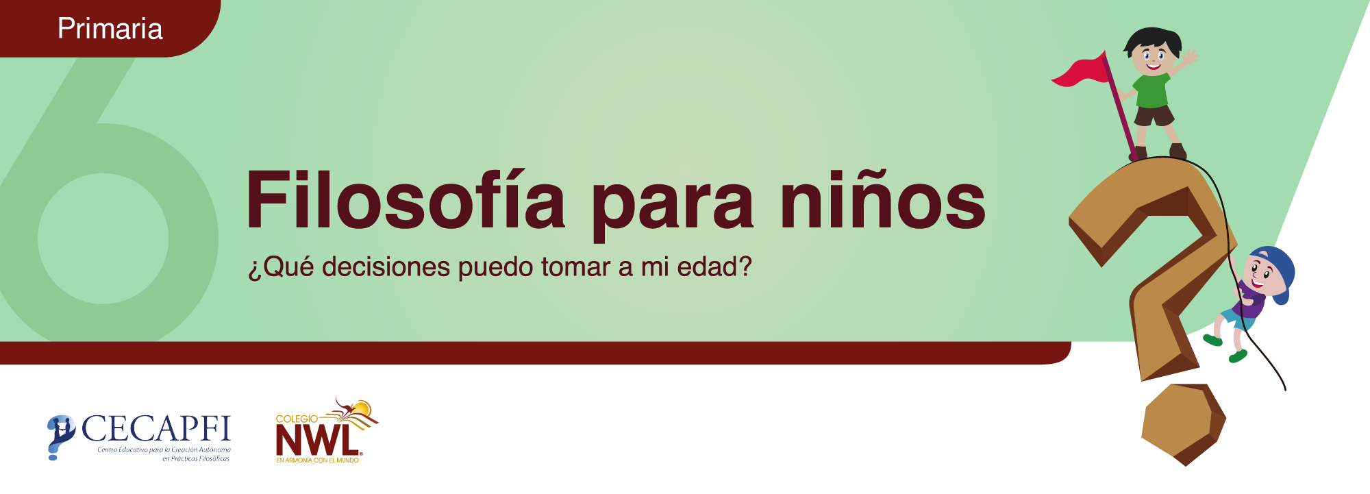 Filosofía para niños-Primaria 6.° año FPN-60001